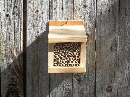 MEDIUM MASON BEE HOUSE  /  WITHOUT BEES      